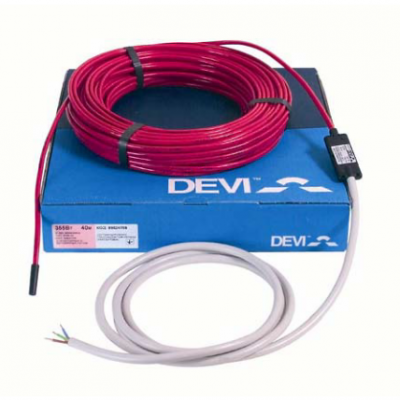 Изображение №1 - Теплый пол кабельный двухжильный DEVI Deviflex 18T (37м)